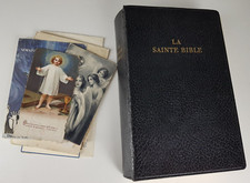 Livre " LA SAINTE BIBLE " 1968 par Louis SEGOND An. et Nou. TESTAMENT +  Images