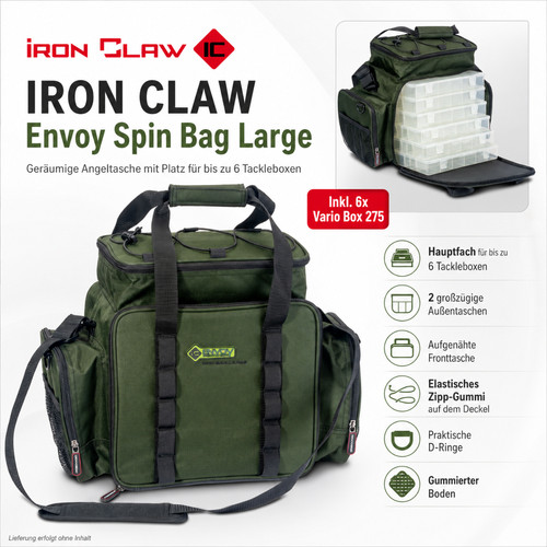 Iron claw envoy spin bag - envoy, large