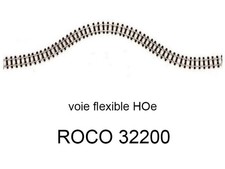 ROCO Rail flexible 730 mm voie étroite HOe traverse large - ROCO 32200