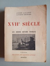 ANDRÉ LAGARDE LAURENT MICHARD XVII SIÈCLE  1957