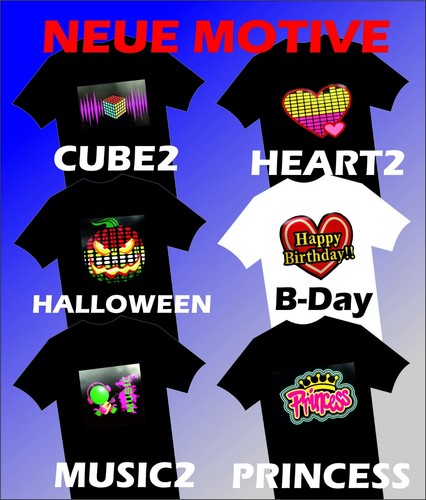 Led shirt égaliseur - wd,