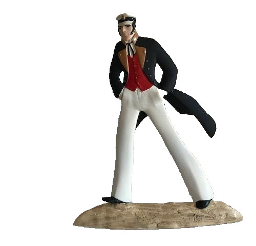 Corto maltese sculpture - corto,