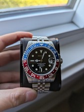Custom Pepsi Seiko Mod Watch - NH35 Movement