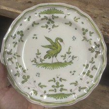 1 plate earthenware martres Toulouse mousticians dishes old 19th century dishes