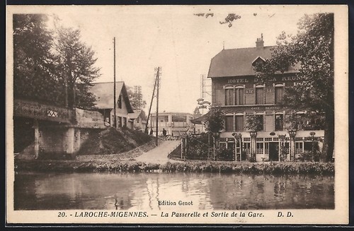 Cpa laroche migennes la - cpa,