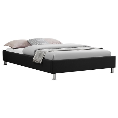 Lit futon simple nizza noir - lit,