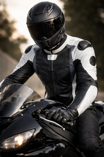 Blouson moto homme cuir - moto, racing