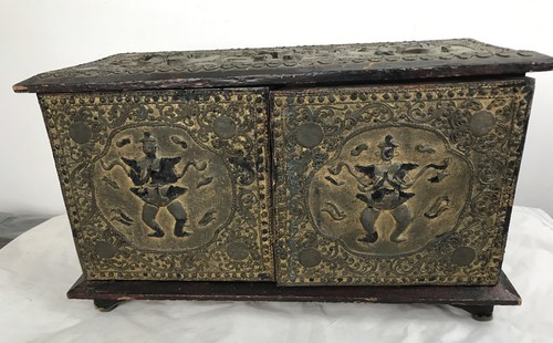 Antique bali rare - bali,, coffre