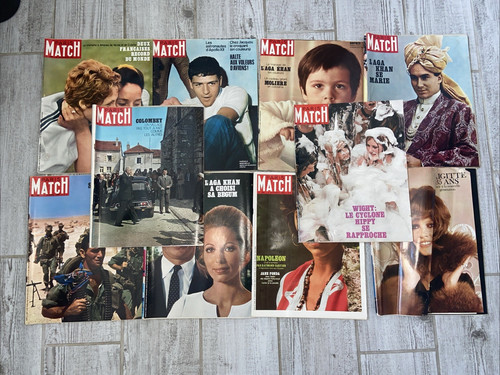 Lot magazines paris - lot, 10