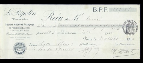 Ripolin peinture 1930 - ripolin,