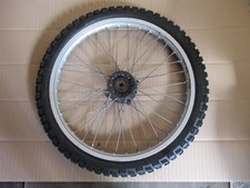 Roue avant avec pneu très peu
