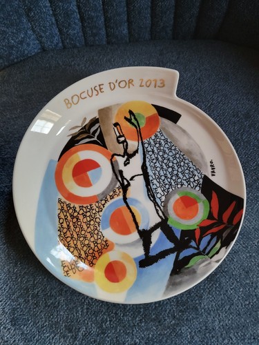 Assiette trophée gastronomie - assiette,