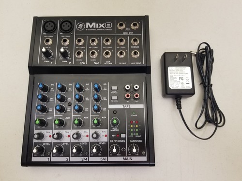 Mackie mix8 channel compact - mackie, 8-channel