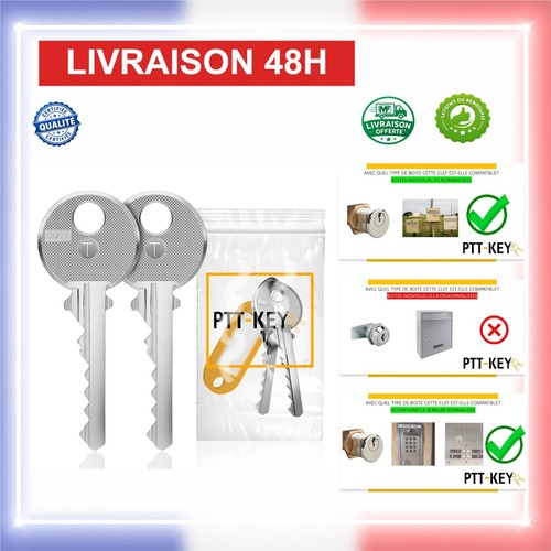 Lot clés pass ptt t10 - lot, 2