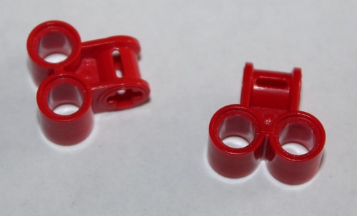 Lego technic red axle - 2, x