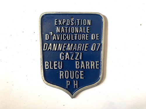 Aluminium plate concours - aluminium,