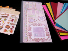 CREATIVE MEMORIES  Recipe traditions, Chalet, Lot mounting paper, Pathways Kit