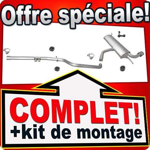 échappement pour seat leon - pour,
