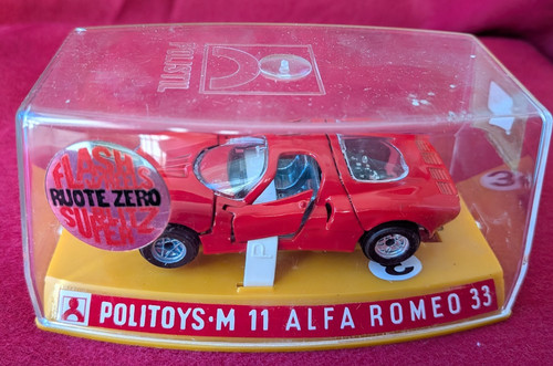 Politoys m11 alfa roméo - alfa, 33