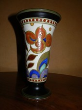 ANCIEN VASE FAIENCE GOUDA