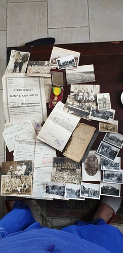 Lot papiers militaire - lot,
