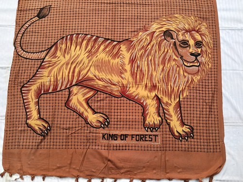 Lion couvre lit indien - couvre-lit,