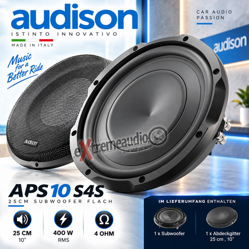 Audison aps s4s 25cm - 10,