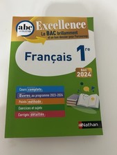 Manuel Scolaire/ Niveau Première ( Bac De Français
