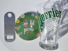 Lot Perrier  1 verre, 1