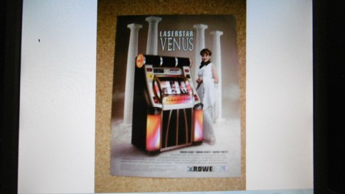 Flyer juke box rowe - flyer,