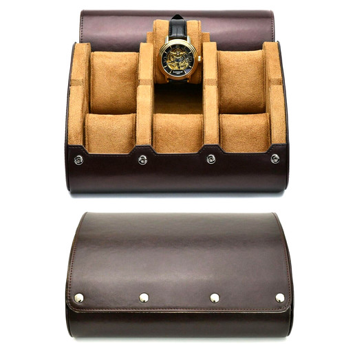 Coffret montre cuir étui - en,