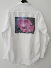 FW20 Supreme Yohji Yamamoto Chemise L Large Blanc Illustration Par Peter Saville