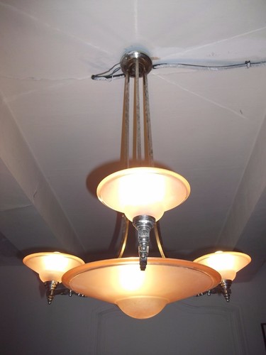 Imposant lustre 1930 30 - lustre,