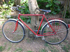 Grand Vélo rouge CAZENAVE freins mafac