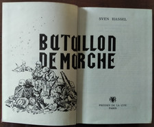 MARCHING BATTALION by Sven Hassel - Presses de la Cité - WW2
