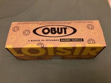 Boules de pétanque Loisir inox lisse 73 - Obut Neuves emballées