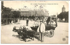 LYON (69) Goat car, Place Bellecour. Posted in 1905.