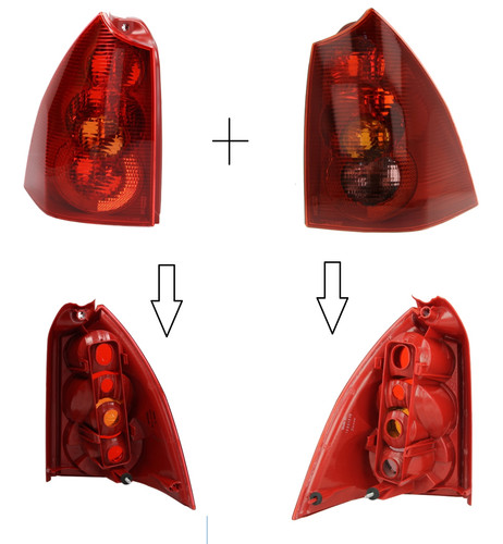 Lampe feu arriere - arriere, +