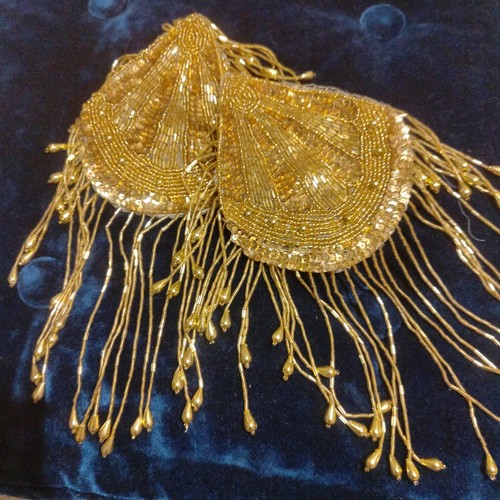 Paire épaulettes bijoux - paire, d’épaulettes