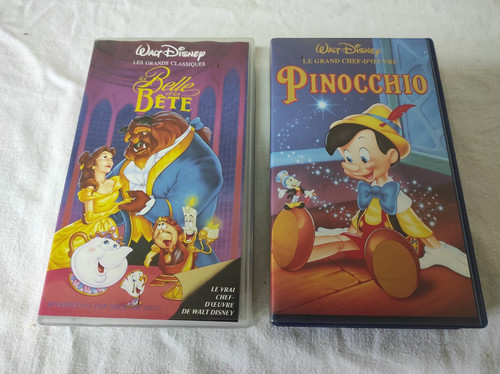 Cassettes vhs walt disney - walt,