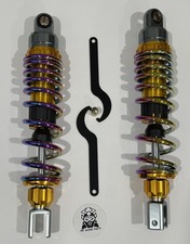 GY6 SCOOTER ADJUSTABLE REAR SHOCK ABSORBER TANK CHUMA GOLD