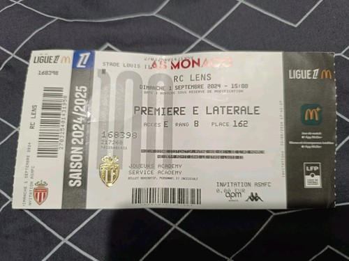 Ticket monaco vs lens - ,