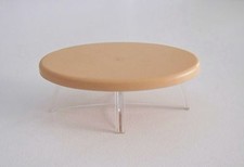 PLAYMOBIL (R253) MODERN HOUSE - coffee table transparent feet living room 3966
