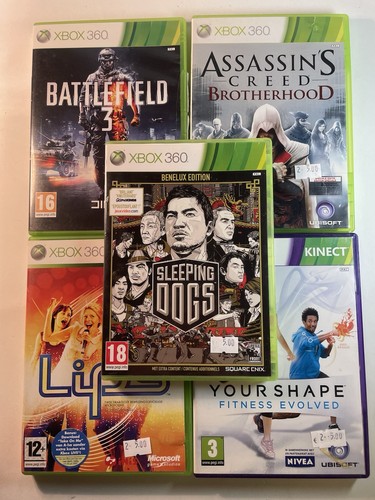 Lot jeux xbox 360 - lot,