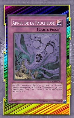 Appel faucheuse - appel, de