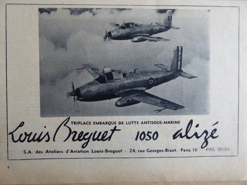 1957 pub avion - pub, 1050