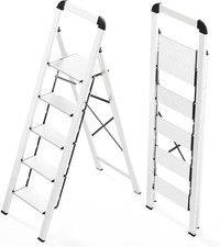 KINGRACK Escabeau 5 Marches