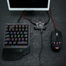 Vococal sans fil Bluetooth Gaming clavier souris convertisseur adaptateur