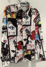 ? Chemise Homme Blanc Graffiti - Style Urbain Exclusif