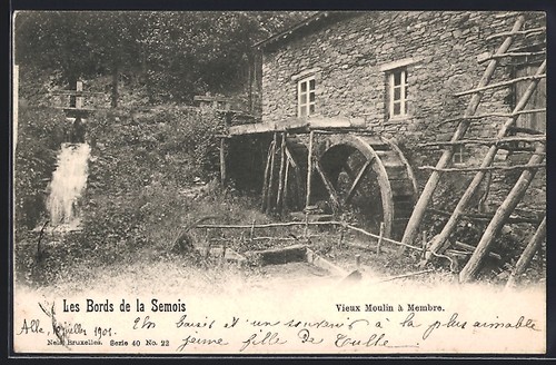 Cpa vresse sur semois - cpa, les